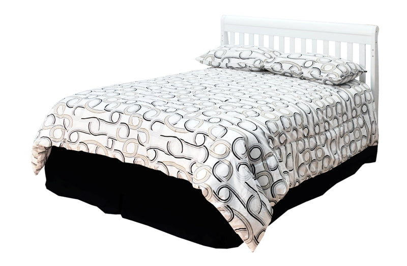 AFG Baby Furniture Alice Solid Wood 3-in-1 Convertible Crib in White