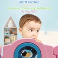 Costway 14 Panel Kids Activity Center Baby Playpen with Gate