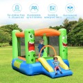 Costway Inflatable Castle Bounce House Jumper Kids Playhouse with Slider