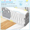Costway 10-Panel Kids Safety Activity Center