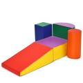 Costway 5-Piece Set Climb Activity Play Safe Foam Blocks