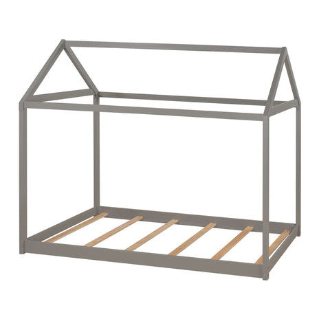 Image of Twin Size Wooden House Bed