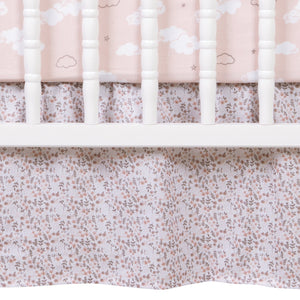 Sammy and Lou Cottontail Cloud 4 Piece Crib Bedding Set