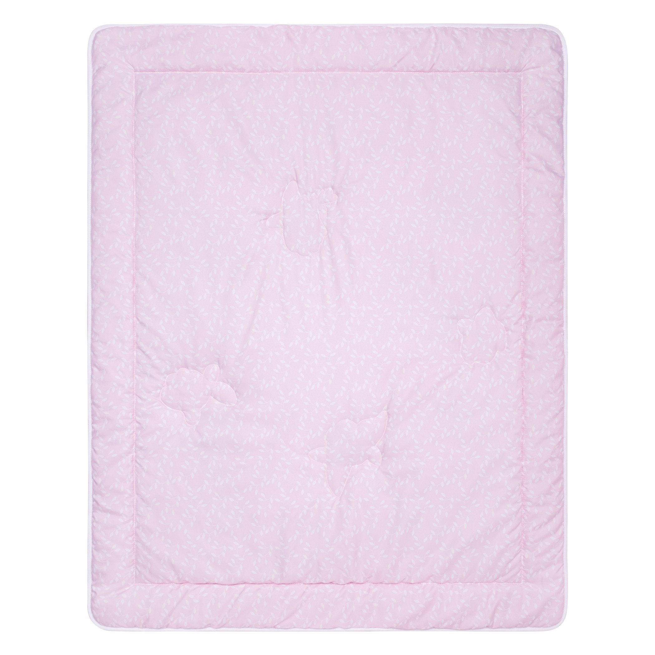 Sammy and Lou Simply Floral 4 Piece Crib Bedding Set