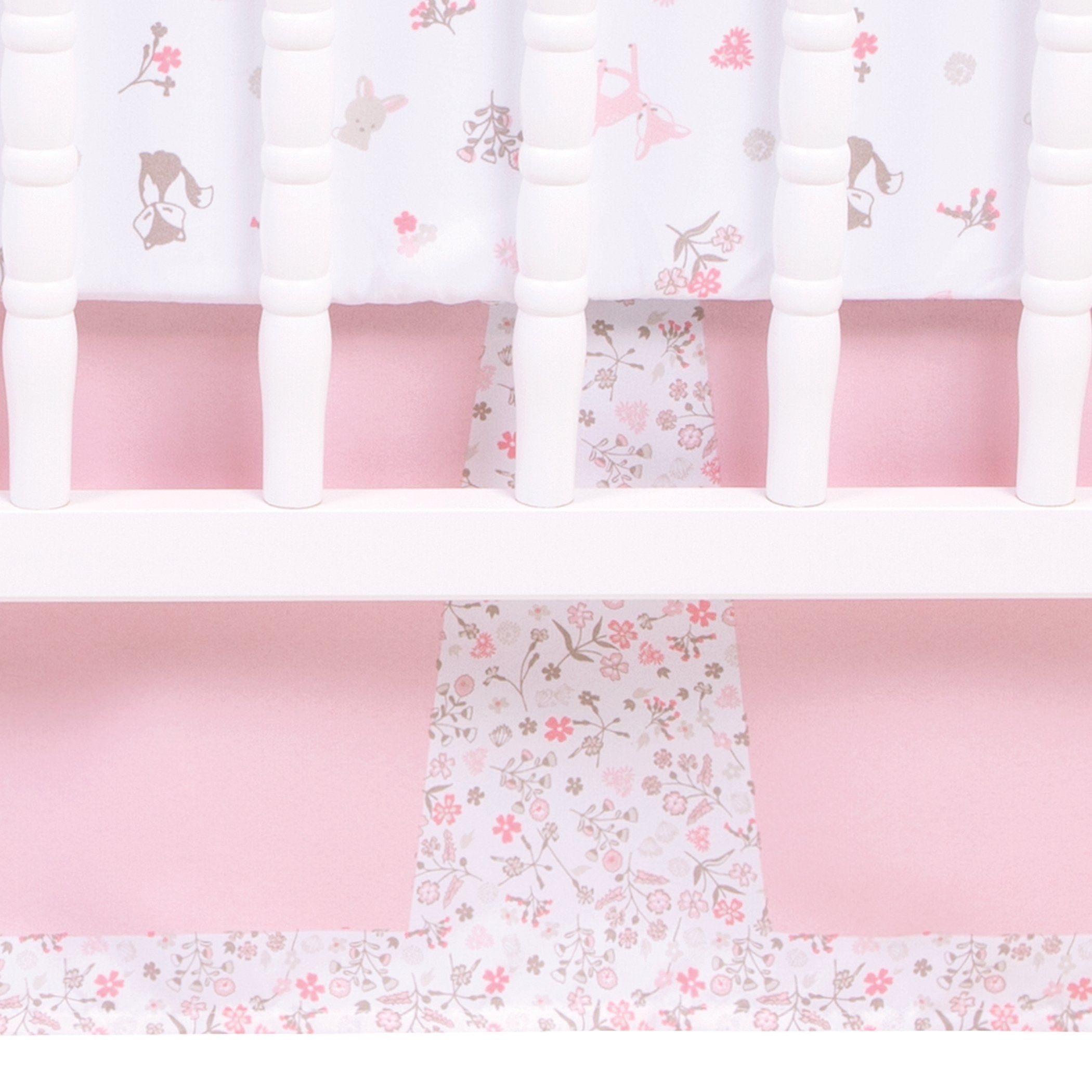Sammy and Lou Sweet Forest Friends 4 Piece Crib Bedding Set