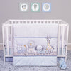 Sammy and Lou Safari Yearbook 4 Piece Crib Bedding Set