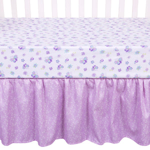 Sammy and Lou Butterfly Meadow 4 Piece Crib Bedding Set