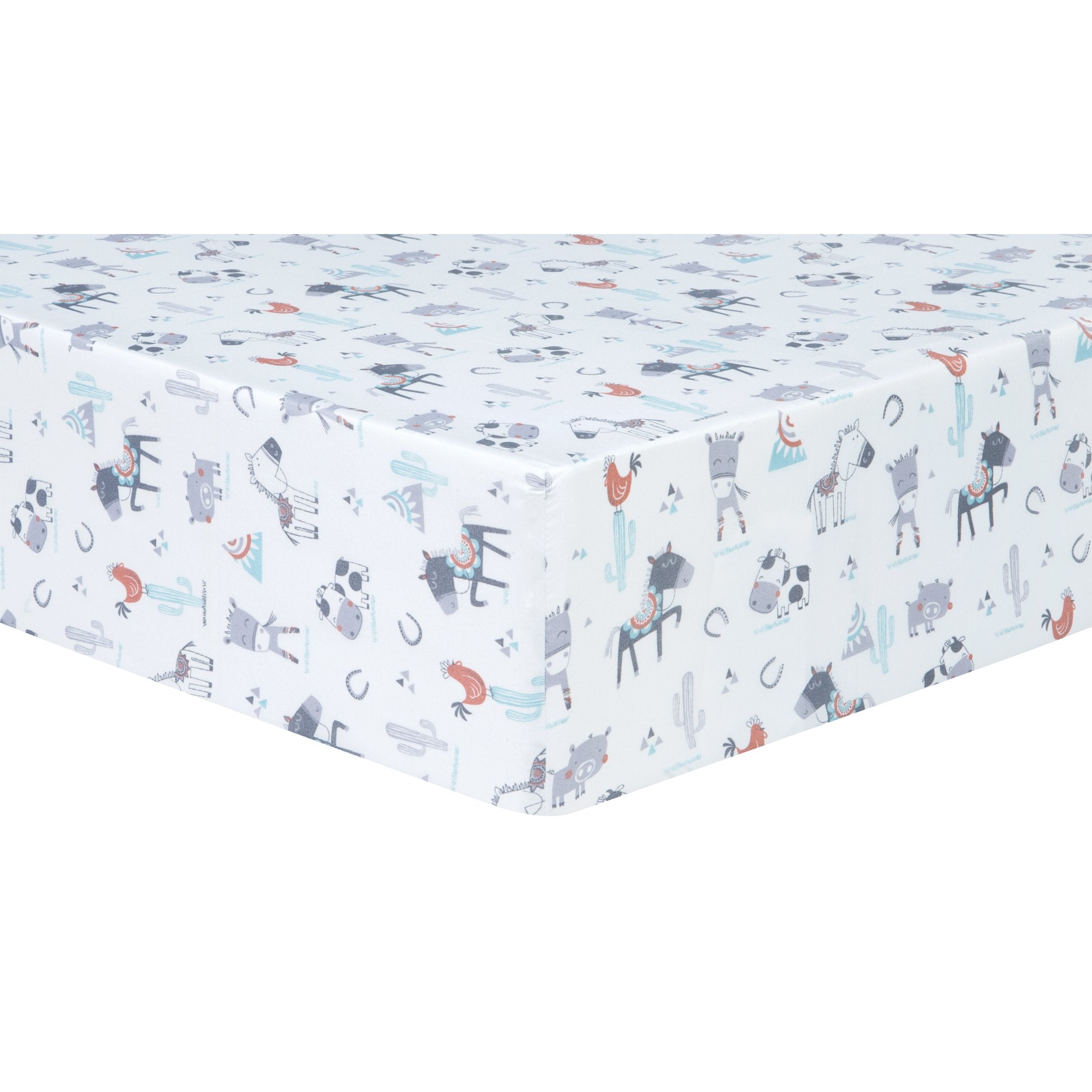 Sammy and Lou Farmstead Friends 4 Piece Crib Bedding Set