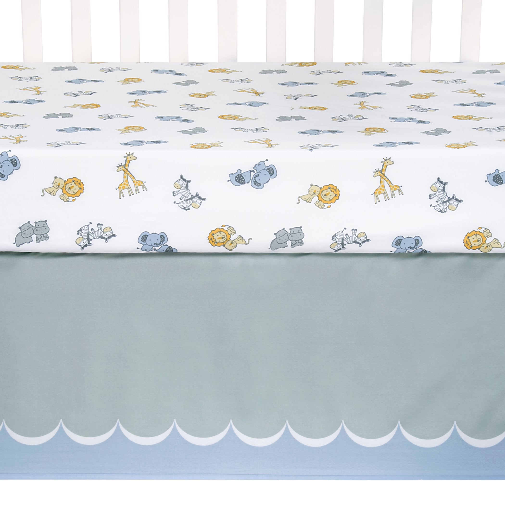Sammy and Lou Noah's Ark 4 Piece Crib Bedding Set