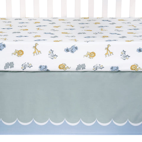 Image of Sammy and Lou Noah's Ark 4 Piece Crib Bedding Set