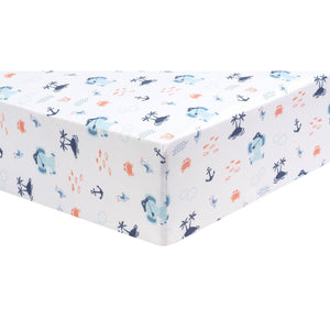 Sammy and Lou Ahoy Archie 4 Piece Crib Bedding Set