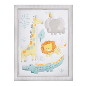Sammy and Lou Jungle Pals 4 Piece Crib Bedding Set