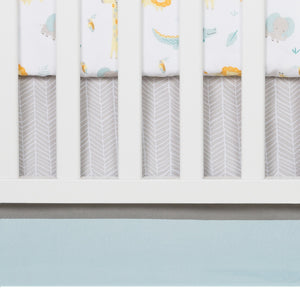 Sammy and Lou Jungle Pals 4 Piece Crib Bedding Set