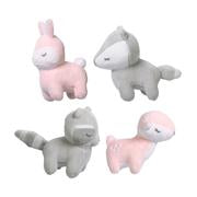 Image of Sweet Forest Friends Round Musical Crib Mobile by Sammy and Lou