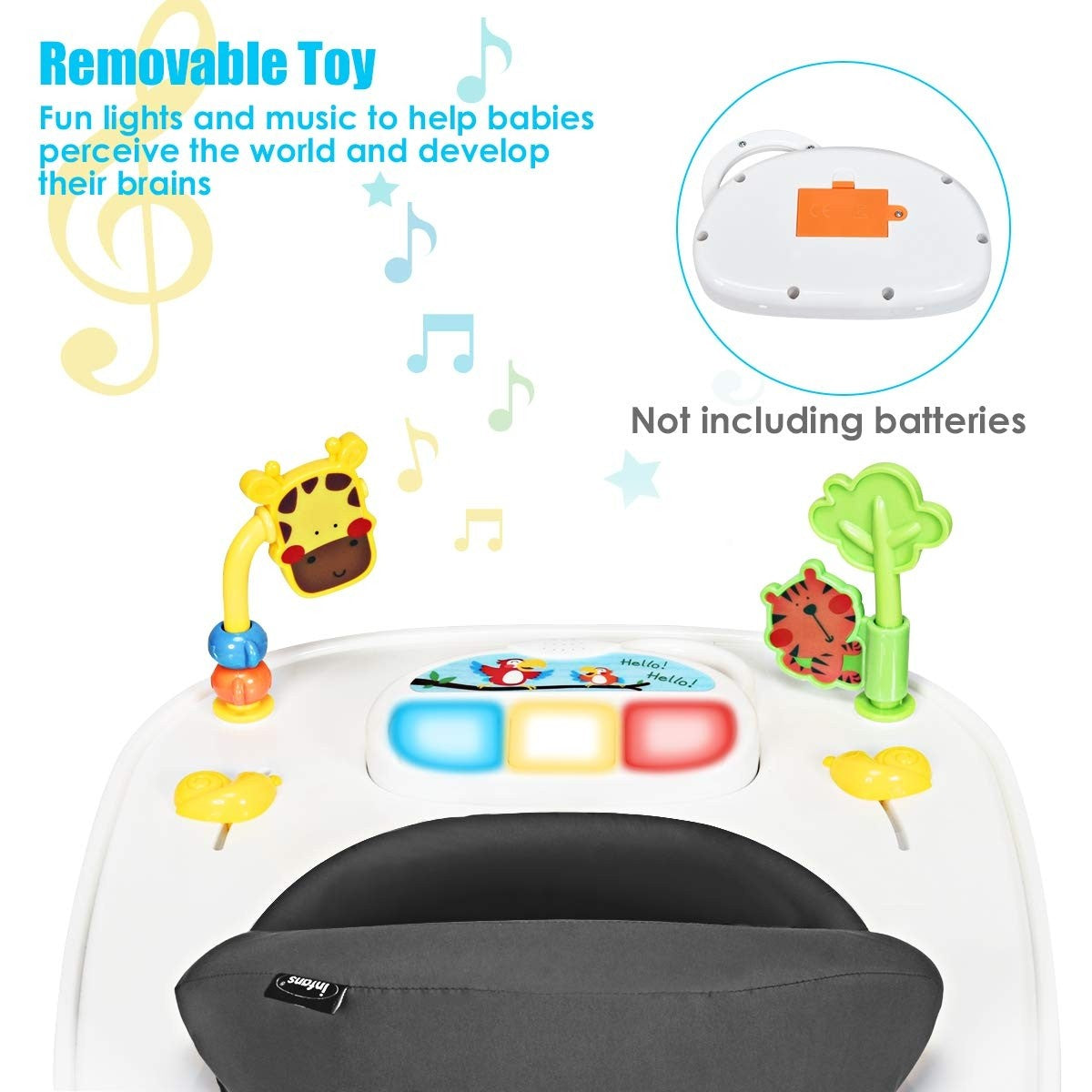 Costway 3 in 1 Foldable Baby Walker