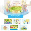 Costway 2-in-1 Baby Jumperoo Adjustable Sit-to-stand Activity Center