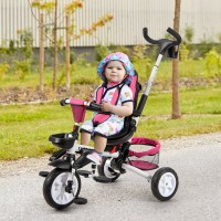 Image of Costway Folding Aluminum Baby Stroller Baby Jogger with Diaper Bag
