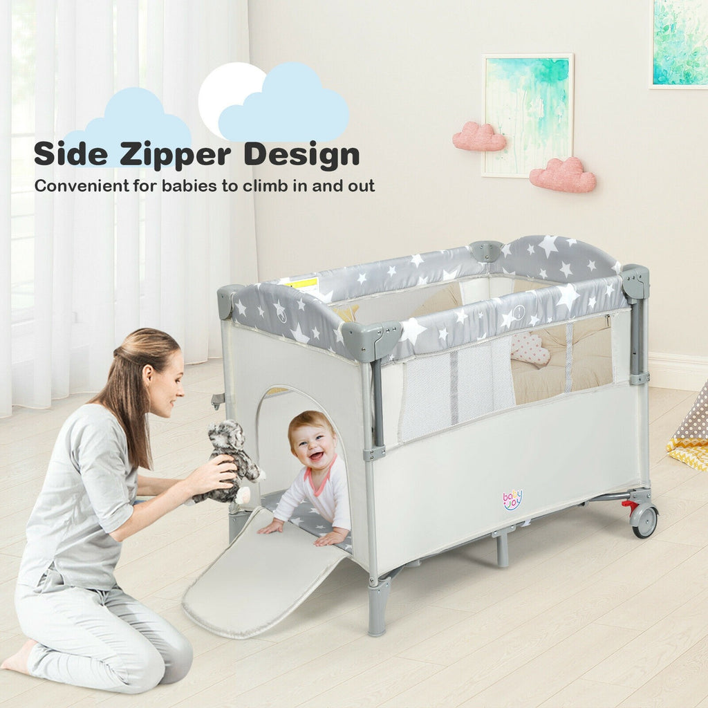 Hauck bedside cot cheap