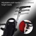 Costway 4-in-1 Kids Tricycle with Adjustable Push Handle