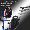Costway 4-in-1 Kids Tricycle with Adjustable Push Handle