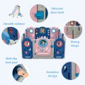 Image of Costway Foldable Kids Safety Play Center with Lockable Gate