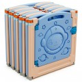 Image of Costway Foldable Baby Playpen Kids Activity Center with Lockable Door