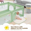 Image of Costway Extra-Large Safety Baby Fence with 50 Ocean Balls
