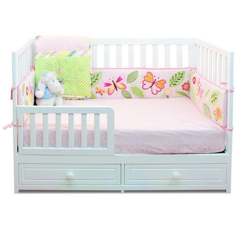 Image of AFG Marilyn Solid Wood 3-in-1 Convertible Crib in White
