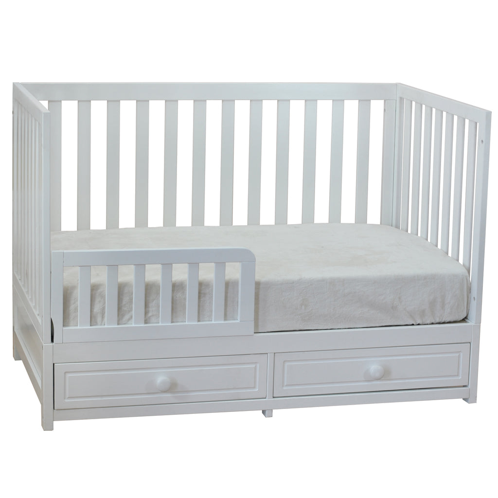 AFG Baby MILA 3-in-1 Convertible Crib in White – Kaba Kids