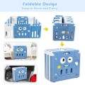 Image of Costway 16-Panel Foldable Baby Playpen Kids Activity Centre