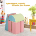 Costway 5-Piece Set Climb Activity Play Safe Foam Blocks