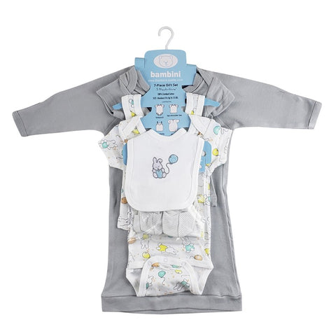 Image of Bambini 7-Piece Bunny Baby Clothing Set
