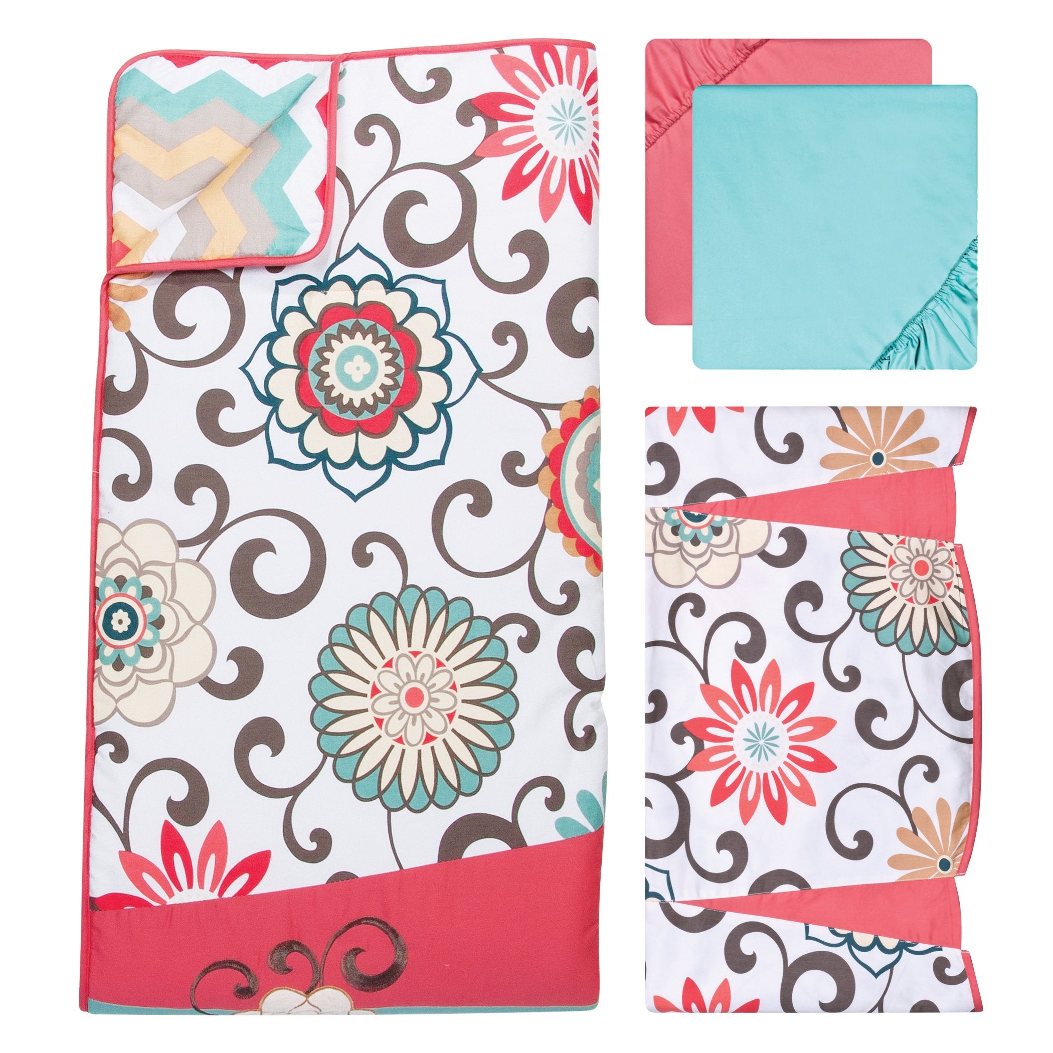 Waverly® Pom Pom Play 4 Piece Crib Bedding Set