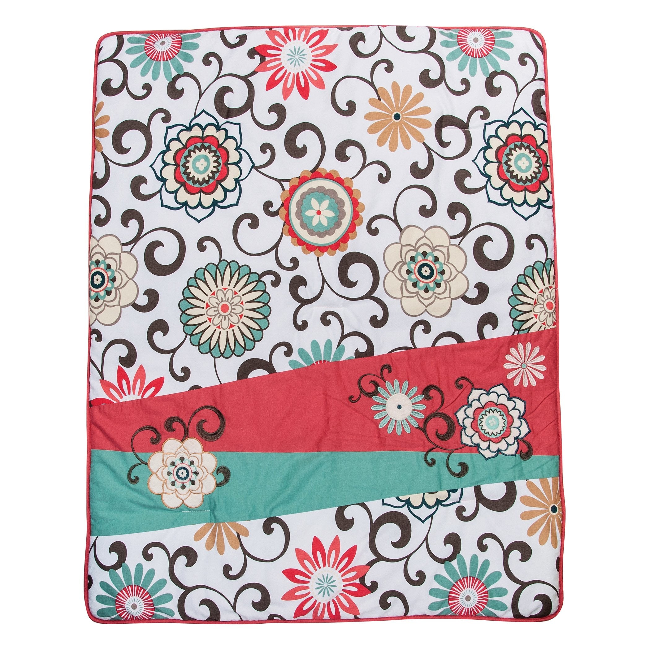 Waverly® Pom Pom Play 4 Piece Crib Bedding Set