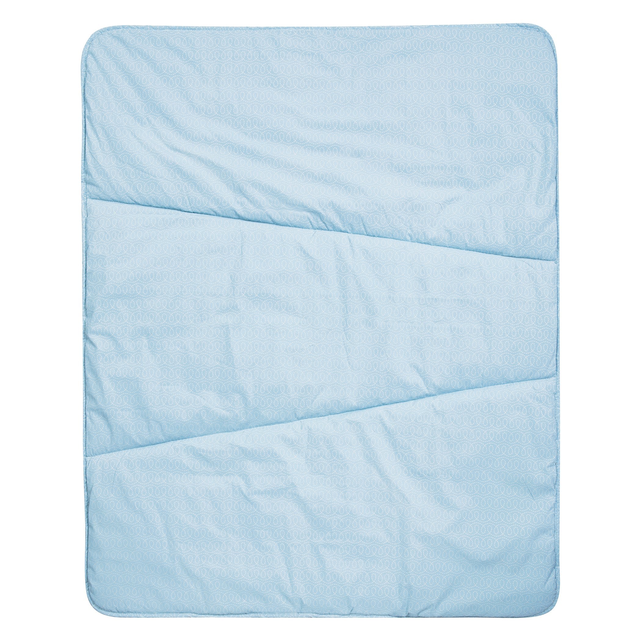 Waverly Pom Pom Spa 4 Piece Crib Bedding Set