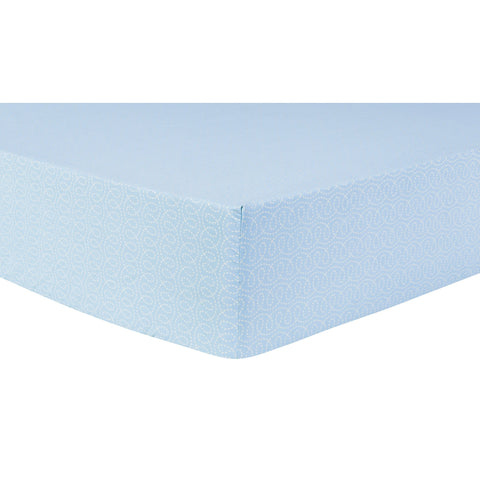 Image of Waverly Pom Pom Spa 4 Piece Crib Bedding Set
