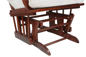 Alice Glider Chair with Ottoman