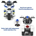 Costway 6V 3-Wheel Kids Police Ride On Car