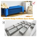 Image of Costway 52" x 23" Pack of 6 Kids Stackable Daycare Rest Mat