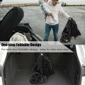 Image of Costway Foldable High Landscape Baby Stroller with Reversible Reclining Seat