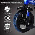 Image of Costway 4-in-1 Kids Tricycle with Adjustable Push Handle