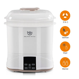 Costway Baby Bottle Electric Steam Sterilizer With LED Monitor