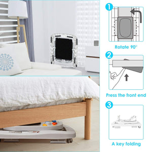 Costway 3 in 1 Foldable Baby Walker