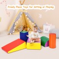 Costway 5-Piece Set Climb Activity Play Safe Foam Blocks