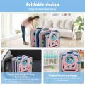 Image of Costway Foldable Kids Safety Play Center with Lockable Gate