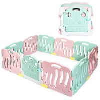 Costway 10-Panel Kids Safety Activity Center