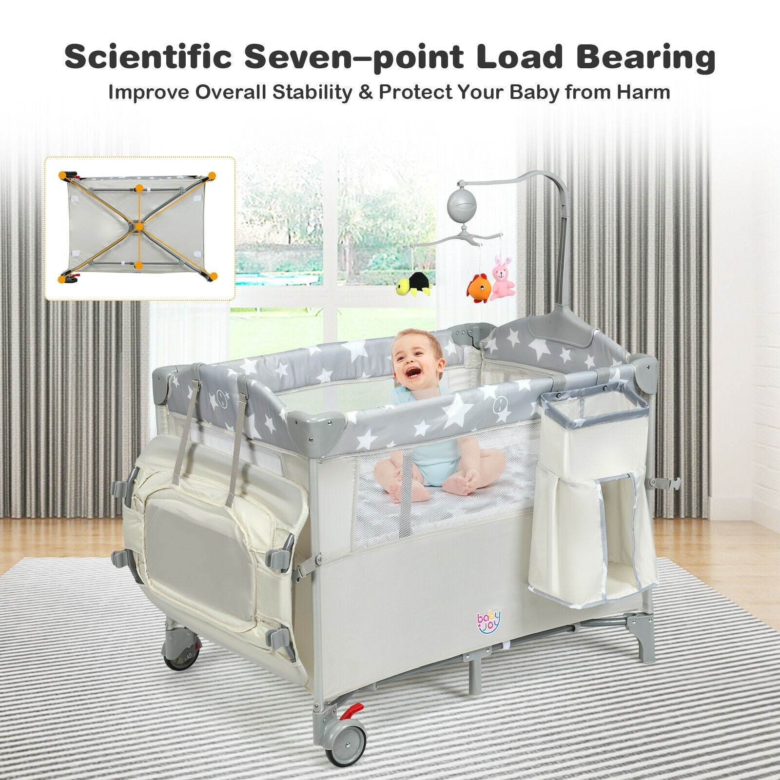 Portable Baby Bassinet
