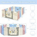 Image of Costway 16-Panel Foldable Baby Playpen Kids Activity Centre