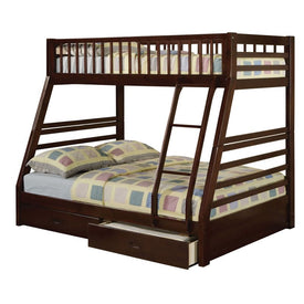 ACME Jason Bunk Bed (Twin/Full) in Espresso