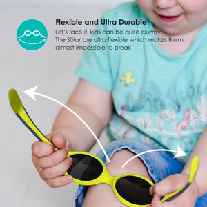 Bbluv Sölar (Lime) - Baby and Toddler Sunglasses